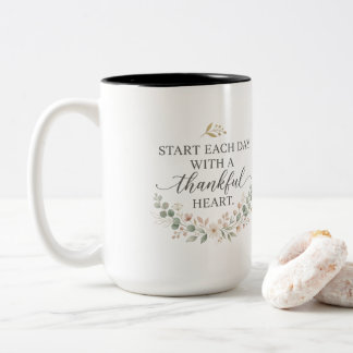 Inspirational Coffee Mug Gift for Birthday,Wedding ツートーンマグカップ