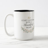 Inspirational Coffee Mug Gift for Birthday,Wedding ツートーンマグカップ (左)