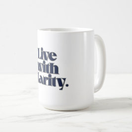 Inspirational Coffee Mug – Modern Minimalist コーヒーマグカップ
