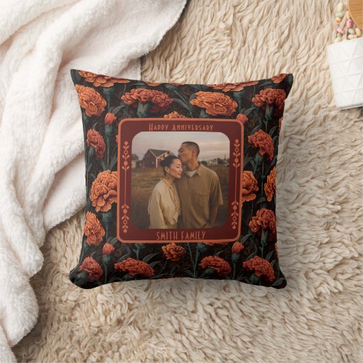 Inspirational Couple 20Th Anniversary Throw Pillow クッション (ブランケット)