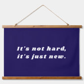 Inspirational Custom Text Motivational Hanging 吊り下げ型タペストリー (正面)