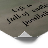 Inspirational Dandelion - Customiz... - Customized ポスター (角)