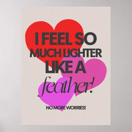 Inspirational Decorative Poster ポスター (正面)