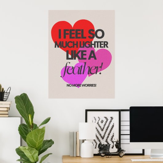 Inspirational Decorative Poster ポスター (ホームオフィス)