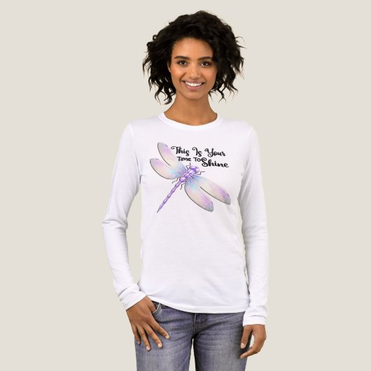 inspirational_dragonfly トライブレンドTシャツ (正面全体)