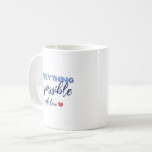 Inspirational “Everything Is Possible” Mug コーヒーマグカップ (正面左)