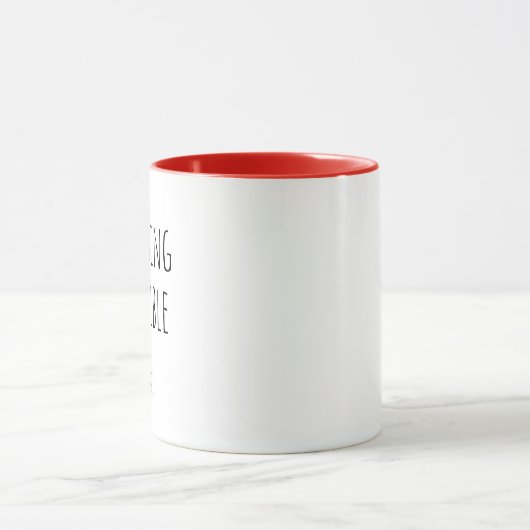 Inspirational “Everything Is Possible” Mug マグカップ (中央)