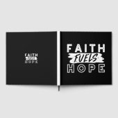 Inspirational Faith Quote – Faith Fuels Hope ゲストブック (全面)