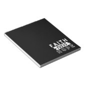 Inspirational Faith Quote – Faith Fuels Hope ノートパッド (アングル)