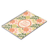 Inspirational Floral Journal – Joyful Moments ノートブック (左側)