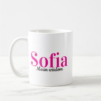 Inspirational Gift Personalized Name & Meaning Mug コーヒーマグカップ