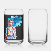 Inspirational Girl Graphic  ガラス缶 (裏面)