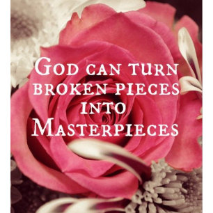 Inspirational God Quote Masterpiece ポスター