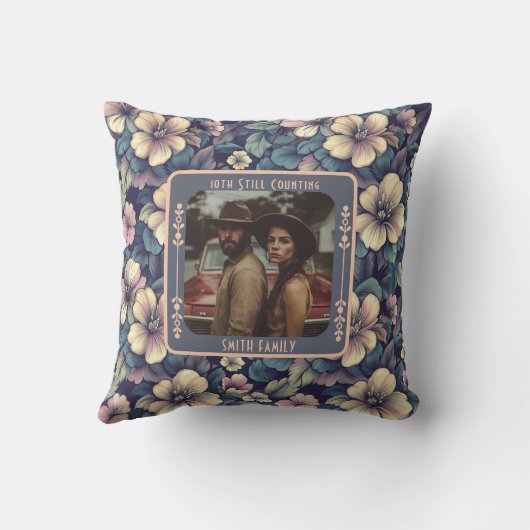 Inspirational  Golden Anniversary Throw pillow クッション (裏面)
