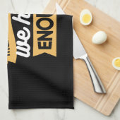 Inspirational Gratitude Typography Quotes キッチンタオル (四つ折り)