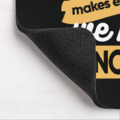 Inspirational Gratitude Typography Quotes マウスパッド (コーナー)