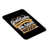 Inspirational Gratitude Typography Quotes マグネット (右側)