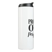 Inspirational Growth Mindset Typography タンブラー (回転左)