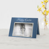 Inspirational Happy Easter カード (黄色い花)