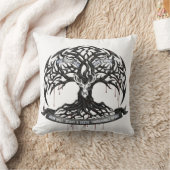 Inspirational Hope & Strength Throw Pillow クッション (ブランケット)