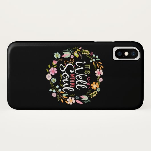 Inspirational, it is well with my soul Case-Mate iPhoneケース (裏面(横))