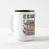 Inspirational It's Okay ツートーンマグカップ (正面左)