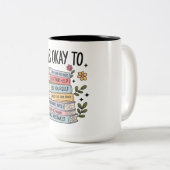 Inspirational It's Okay ツートーンマグカップ (正面右)