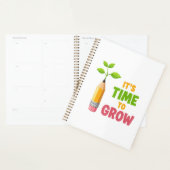 Inspirational "It's Time to Grow" Pencil Plant  プランナー手帳 (ディスプレー)