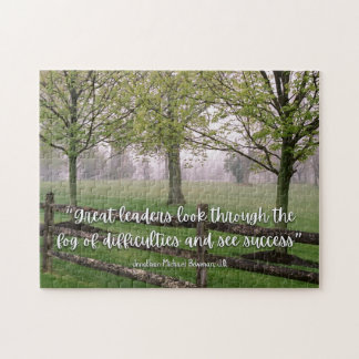 Inspirational Leadership Quote Puzzle ジグソーパズル