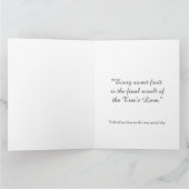Inspirational Love Card / Tarjeta Amor Inspirador カード (内部)