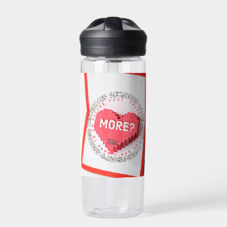 Inspirational Message Water Bottle ChiRadioLLC™ ウォーターボトル