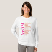 Inspirational Mom Shirt – Editable Back Text Tシャツ (正面フル)