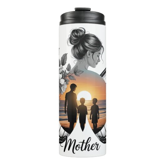 Inspirational Mother Butterfly タンブラー (正面)