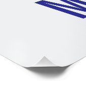 Inspirational Motivational Football Helmet Name ポスター (コーナー)