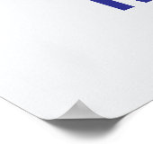 Inspirational Motivational Football Helmet Name ポスター (角)