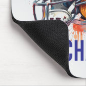 Inspirational Motivational Football Helmet Name マウスパッド (コーナー)