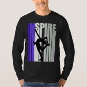 Inspirational Motivational Ice Skating Instructor  Tシャツ (正面)