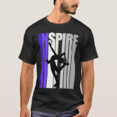 Inspirational Motivational Ice Skating Instructor  Tシャツ (正面)