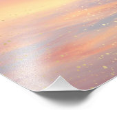 Inspirational Motivational Rumi Quote Stars Clouds フォトプリント (角)