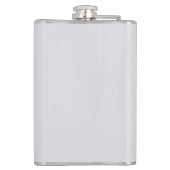 Inspirational & Motivational Typography Quote Art フラスク (裏面)