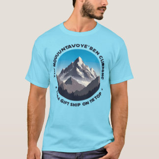 Inspirational Mountain Quote Shirt - Gift Shop Hum Tシャツ