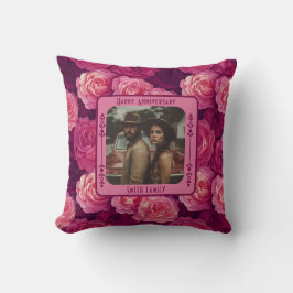 Inspirational Mr And Mrs Wedding Throw Pillow クッション