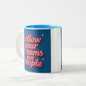 Inspirational Mug ツートーンマグカップ (正面左)
