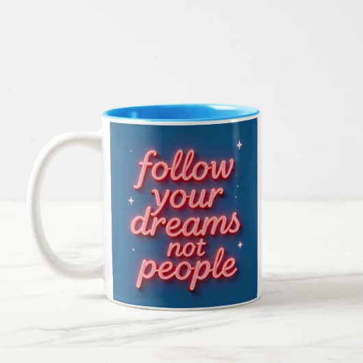 Inspirational Mug ツートーンマグカップ (左)