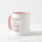 Inspirational Mug – You’re Awesome Reminder マグカップ (正面左)