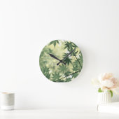 Inspirational Nature Quote ラウンド壁時計 (ホーム)