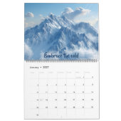 Inspirational Nature Quotes Calendar カレンダー (1月 2027)