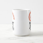 Inspirational "Never Stop Dreaming" Motivational コーヒーマグカップ (中央)