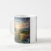 Inspirational Pets & Nature: Motivational Quotes A コーヒーマグカップ (正面左)