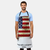 Inspirational phrase エプロン (着用した状態)